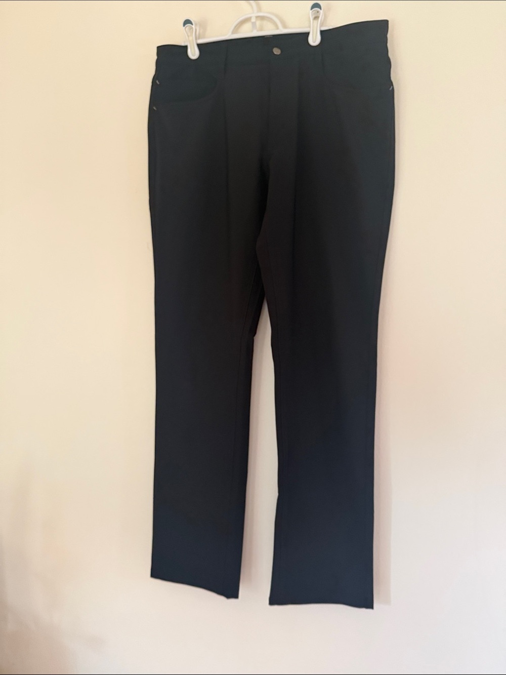 FootJoy Men's Black Golf Straight Dress Pants